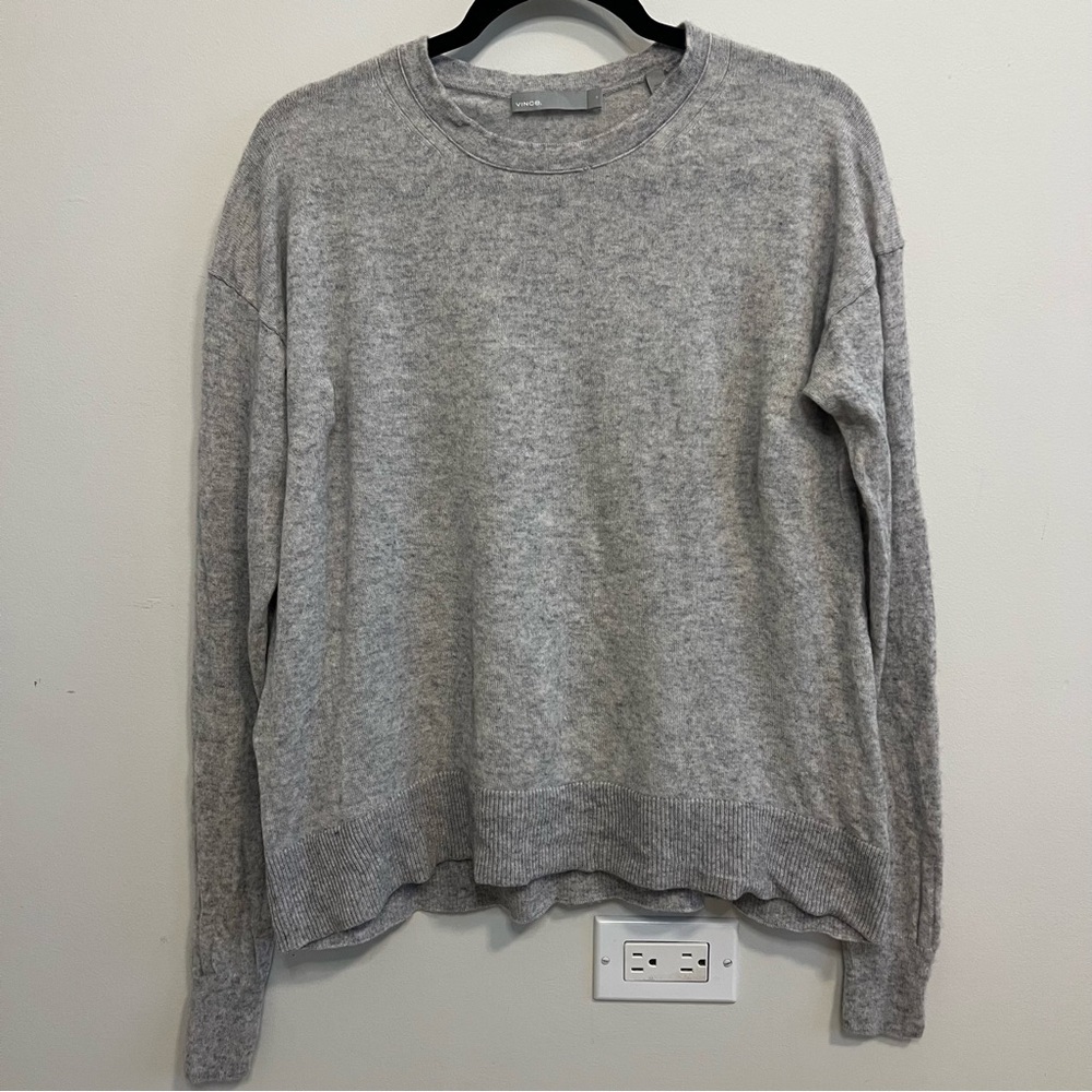 Vince Gray Crew Neck Sweater